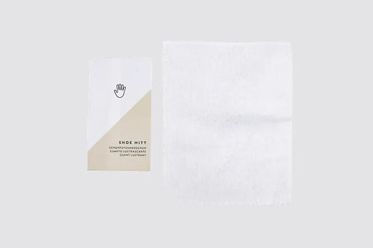 GreenElegant - Shoe mitt polycotton material in paper sachet