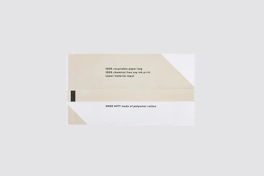 GreenElegant - Shoe mitt polycotton material in paper sachet - image 3