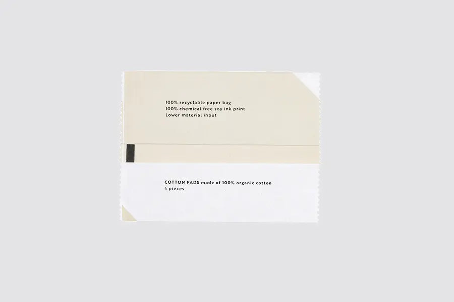 GreenElegant - 4 cotton pads in paper sachet - image 3