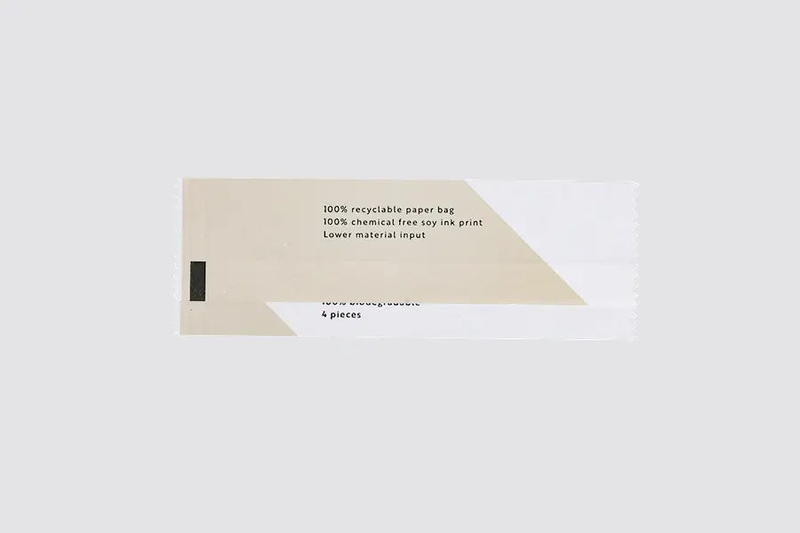 GreenElegant - 4 cotton buds with bamboo stick in paper sachet - image 3