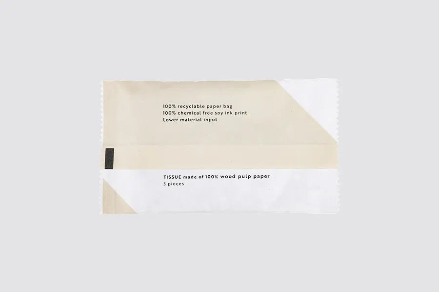 GreenElegant - 3 Tissues in paper sachet - image 3