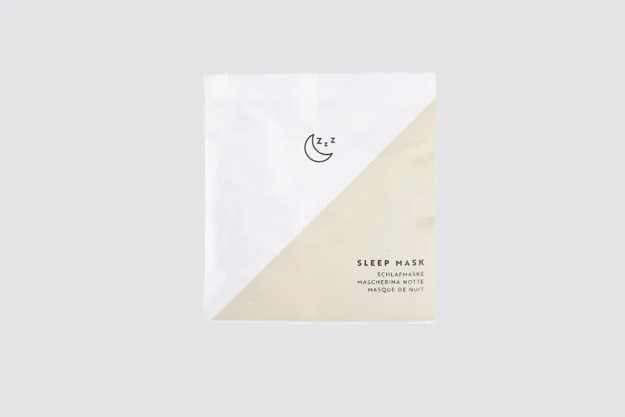 GreenElegant - Sleep mask, black in paper sachet - image 2