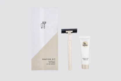 GreenElegant - Shaving kit in paper sachet