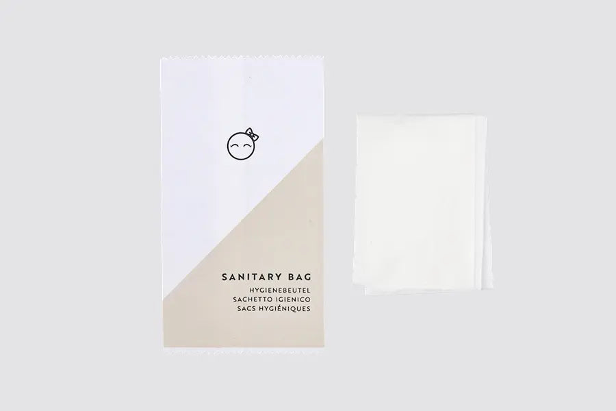 GreenElegant - PLA sanitary bag in paper sachet