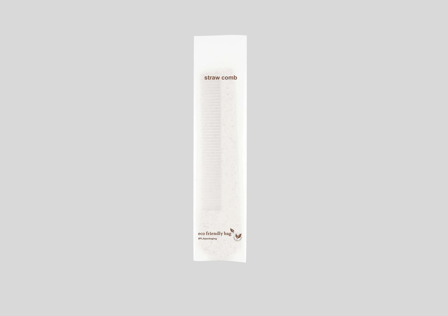 GreenClassic - Straw comb in PLA bag, length 15,5cm