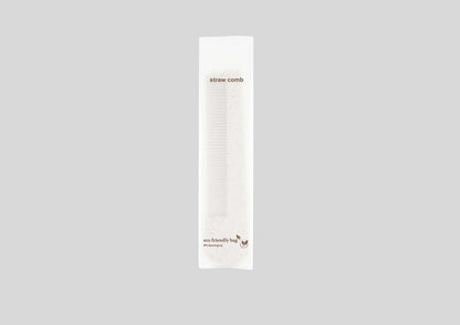 GreenClassic - Straw comb in PLA bag, length 15,5cm