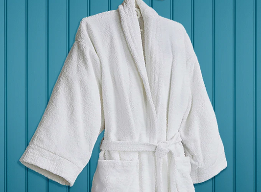 Hotel Bathrobe — 100% Cotton Terry 380GSM