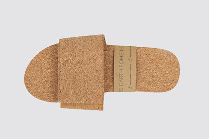Corteccia, open-toe, size 28,5cm, 100% cork | Wellness slippers - image 3