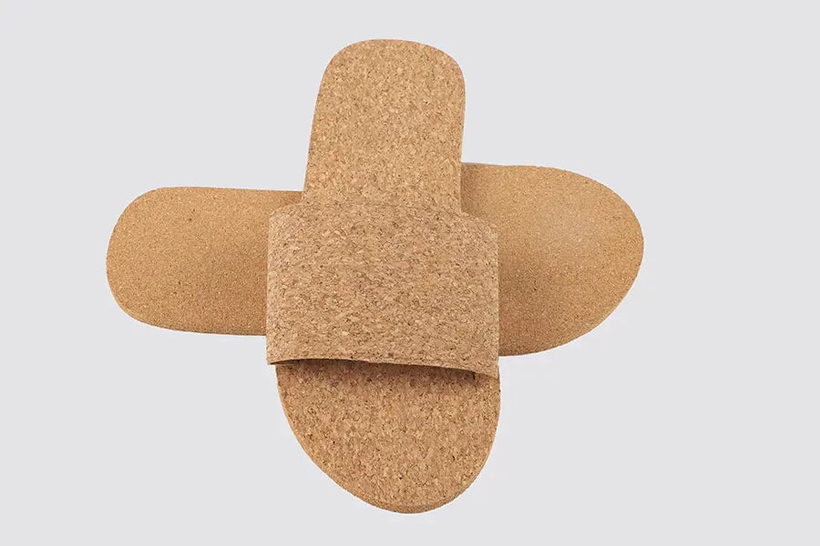 Corteccia, open-toe, size 28,5cm, 100% cork | Wellness slippers - image 2