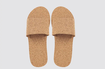 Corteccia, open-toe, size 28,5cm, 100% cork | Wellness slippers