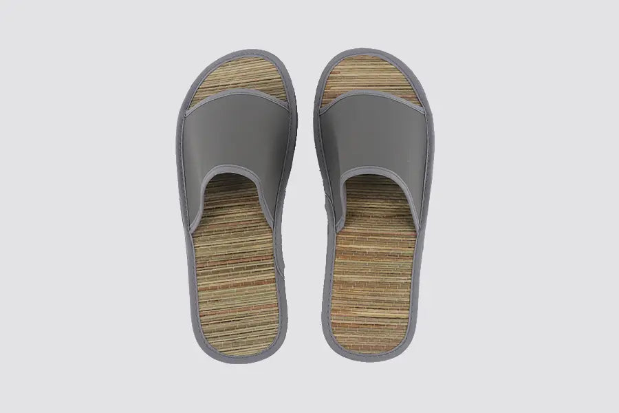 Bamboo, open-toe, size 28,5cm | Wellness slippers