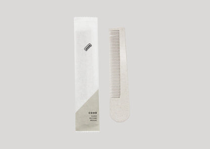 GreenElegant - Comb made with 35% straw, length 15,5cm, in paper sachet