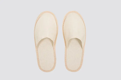 Coco, closed-toe, size 28,5cm, coconut fiber sole | Hotel slippers