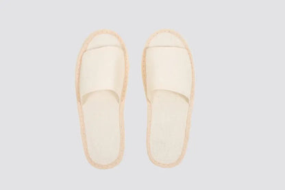 Coco, open-toe, size 28,5cm, coconut fiber sole | Hotel slippers