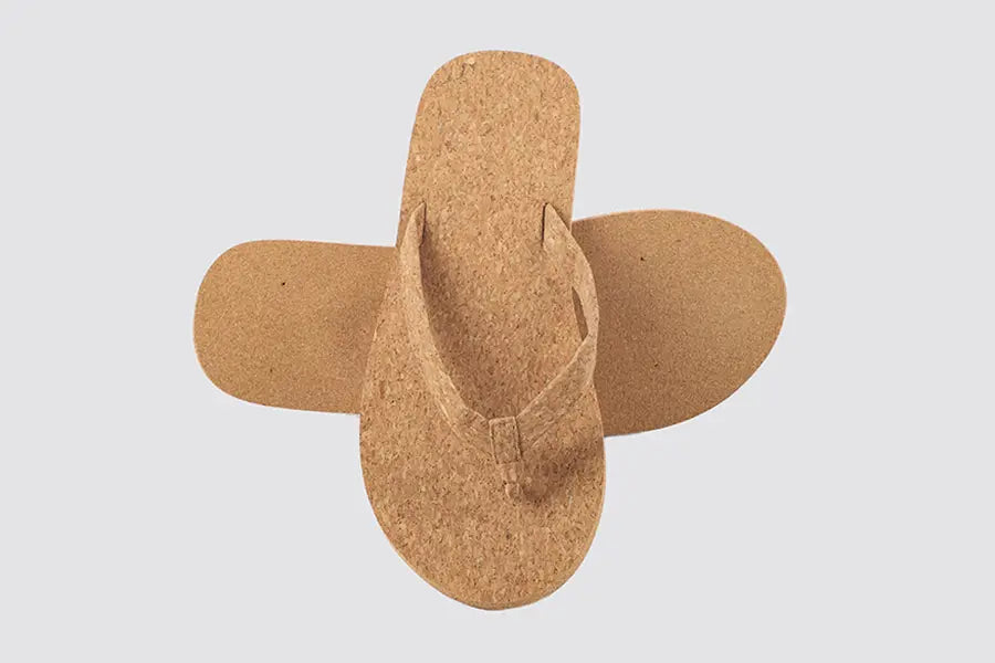 Corteccia Sandal, size 28,5cm, 100% cork | Wellness slippers - image 2