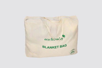 Blanket bag, cotton, 65x85x25cm, natural color
