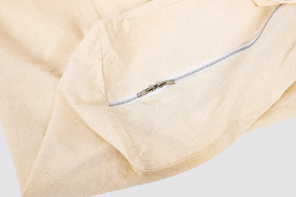 Blanket bag, cotton, 65x85x25cm, natural color - image 3