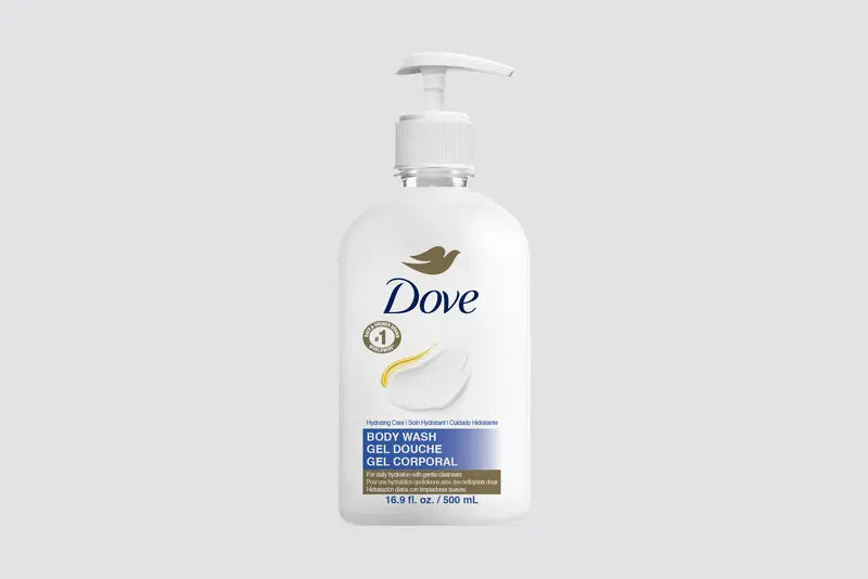 Dove Professional Hydrating Care Body Wash 500 ml bottle with pump