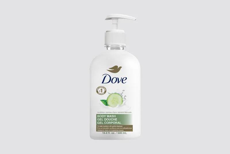 Dove Professional Cool Moisture Body Wash 500 ml bottle with pump