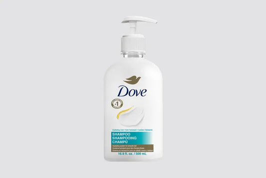 Dove Professional Hydrating Care Shampoo 500 ml bottle with pump